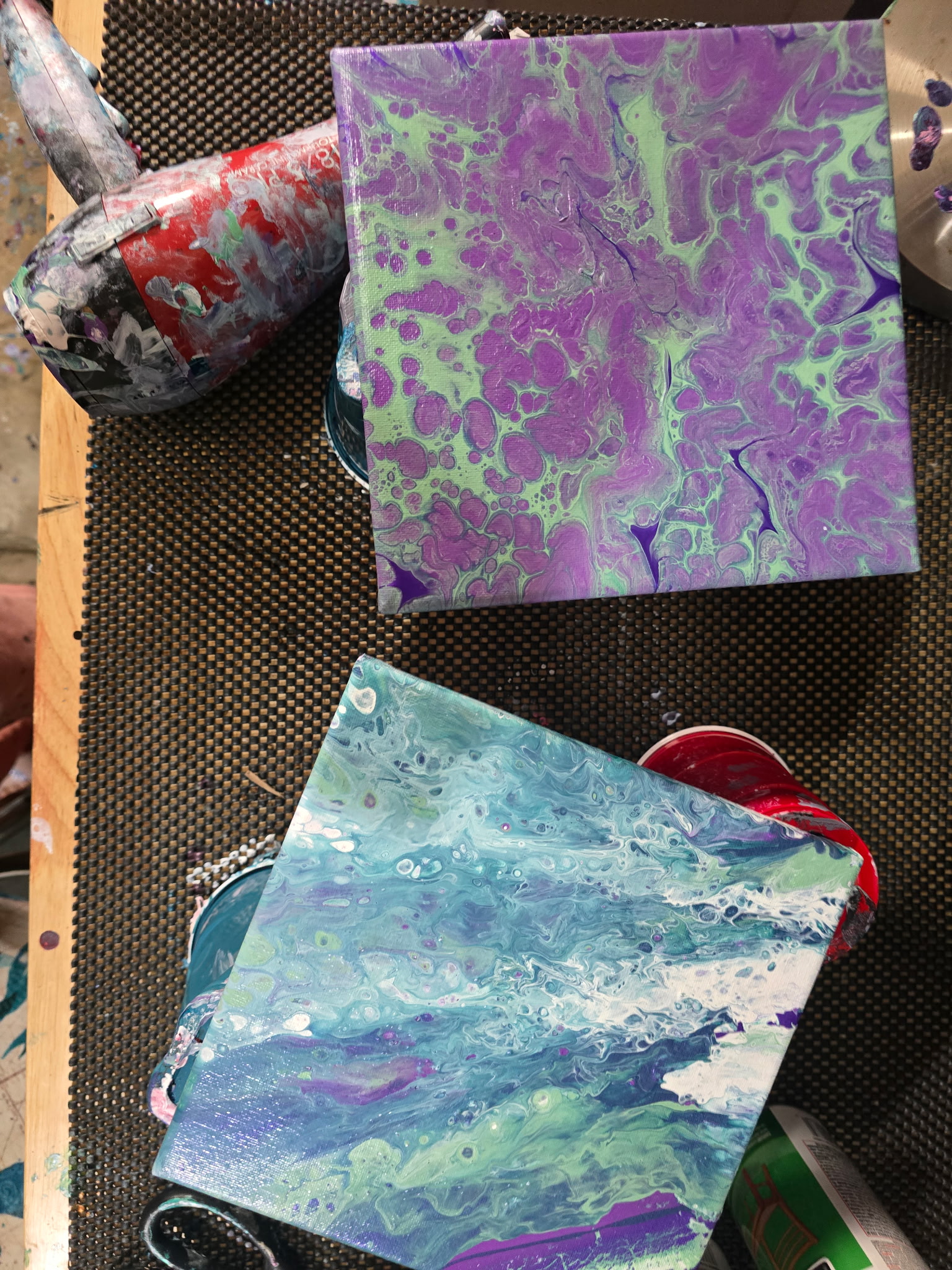 Violet Mist & Seafoam